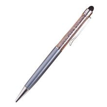 reative Metal Spinning Crystal Ballpoint Pen Bling Rotary Pen