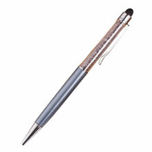reative Metal Spinning Crystal Ballpoint Pen Bling Rotary Pen