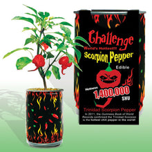 Trinidad Scorpion Pepper In A Can Hot Chili Plant Home Grow Kit Novelty Fun Gift