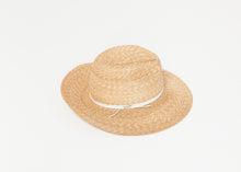 Wrapped Up Hat in Straw/White222