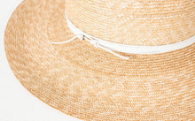 Wrapped Up Hat in Straw/White222