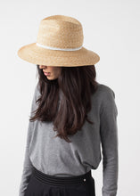 Wrapped Up Hat in Straw/White222
