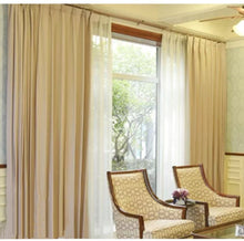 <SHIP FROM US > Dreamscene Thermal Pencil Pleat PAIR of Blackout Curtains & Tiebacks Ready Made 66" width x 54" depth